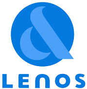 Lenos Logo, Blue